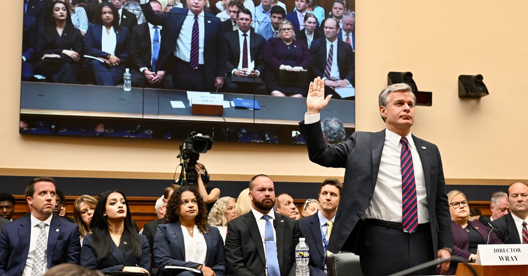 FBI Director Christopher Wray Testifies Before House Panel