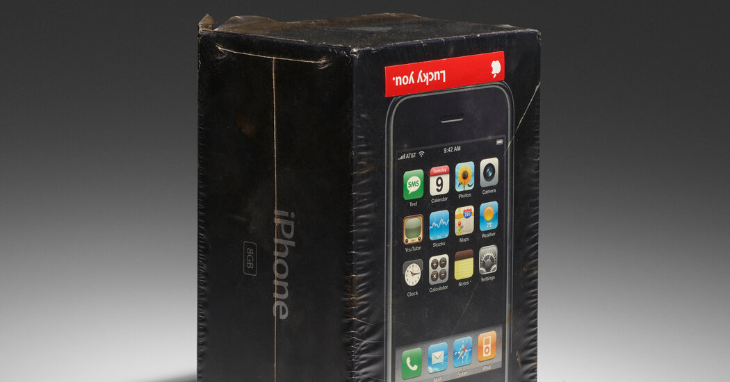 An Unopened 2007 iPhone Can Be Yours (for $32,000 or More)