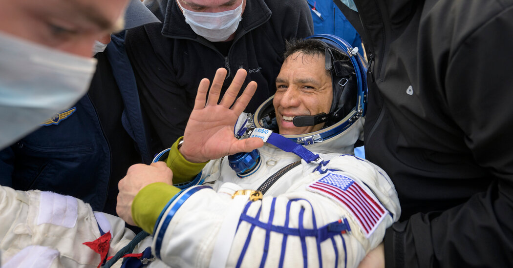 NASA Astronaut Frank Rubio Returns From Record Space Trip