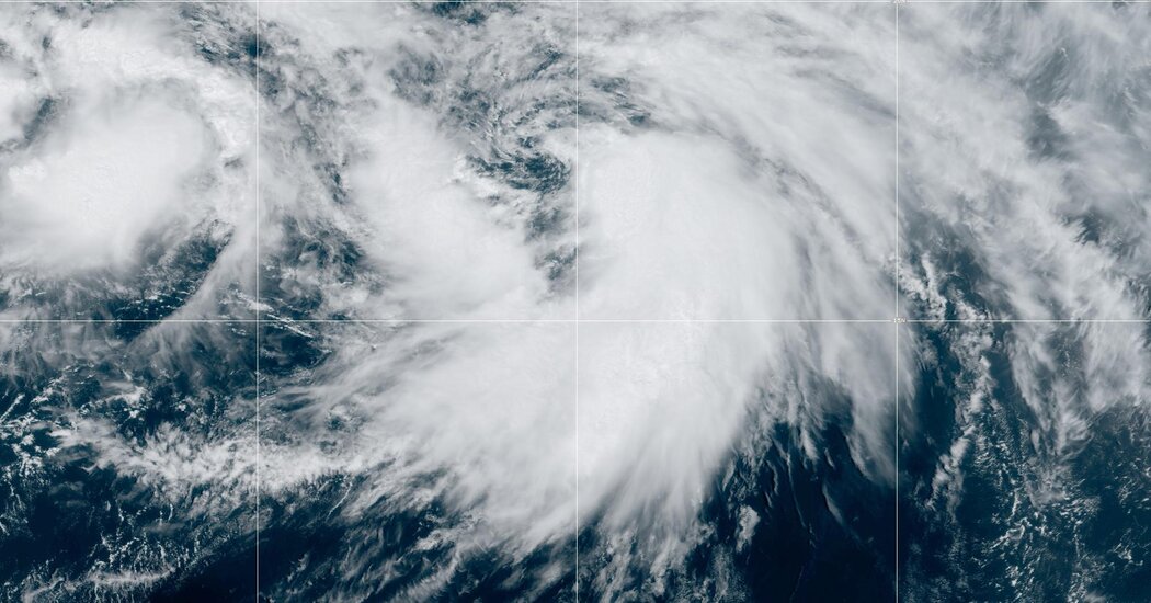 Tropical Storm Rina Forms in the Atlantic Ocean