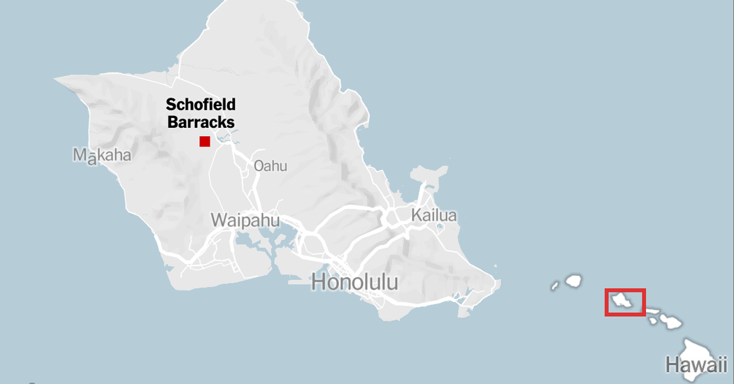 Schofield Barracks in Hawaii Locked Down During Manhunt